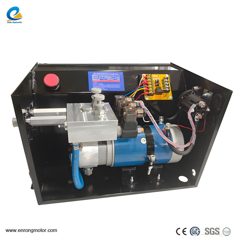 24V 2,8KW 12L mukautettu hydrauliyksikkö